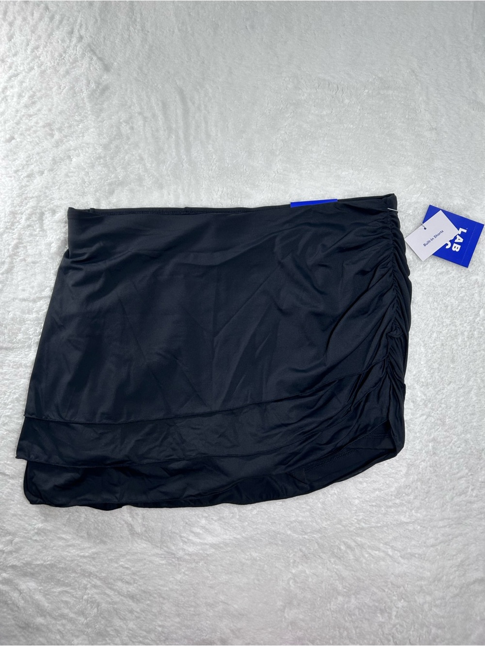 NWT Sz L Black Game Day Layered Athletic Skort Skirt - JoyLab, Athleisure Active - Picture 5 of 12